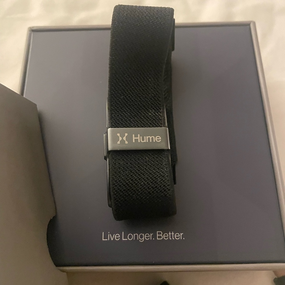 Hume Black Fitness Tracker